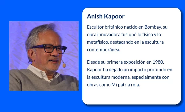 Anish Kapoor (1954-VVVV): El visionario escultor que redefine el arte contemporáneo
