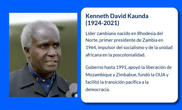 Kenneth David Kaunda (1924-2021): El líder que guió la independencia de Zambia