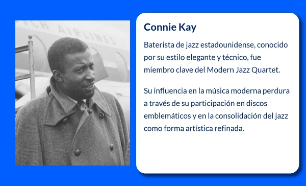 Connie Kay (1927-VVVV): El Baterista Sobrio y Elegante que Definió una Era del Jazz