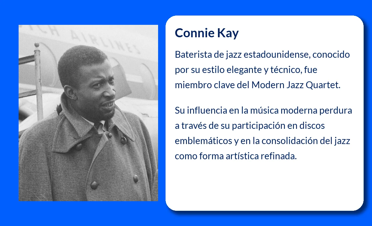 Connie Kay (1927-VVVV): El Baterista Sobrio y Elegante que Definió una Era del Jazz