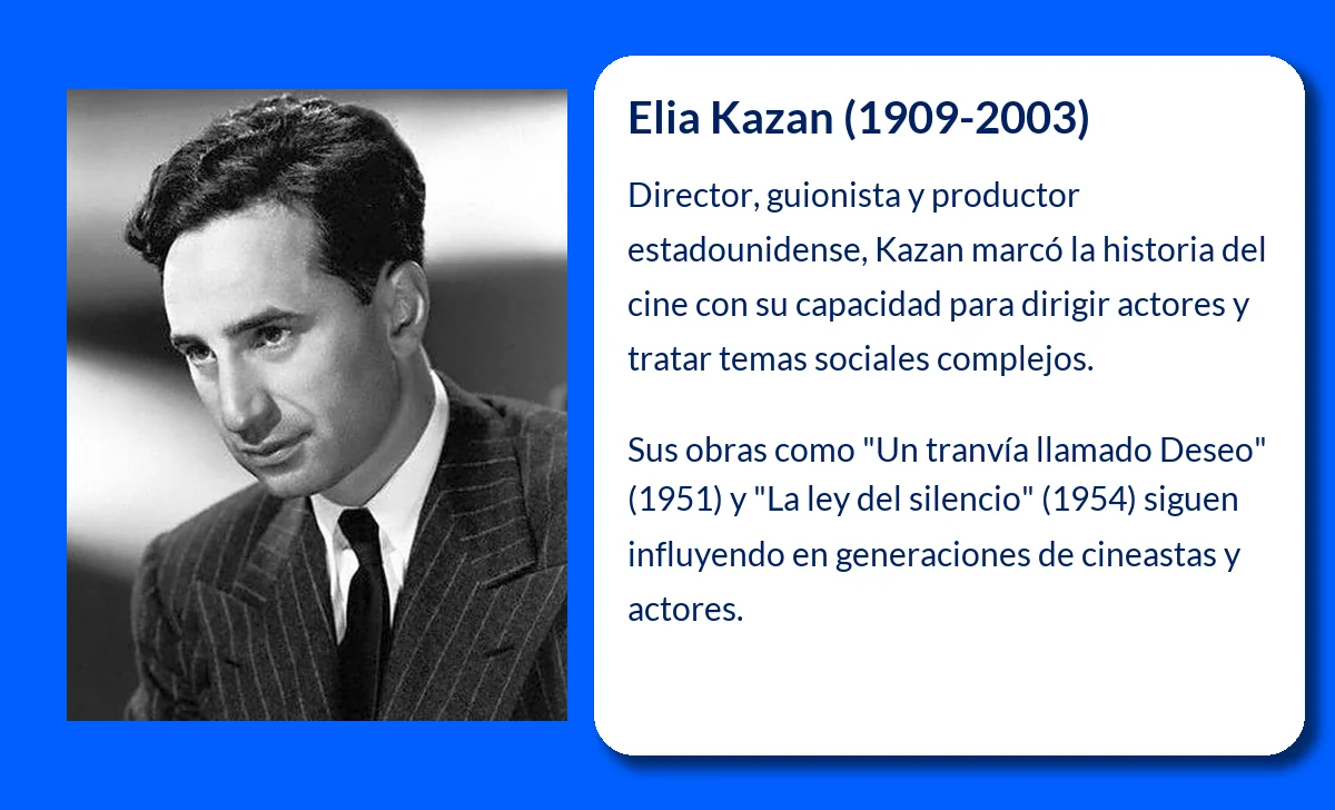Elia Kazan (1909-2003): El director que transformó el cine estadounidense