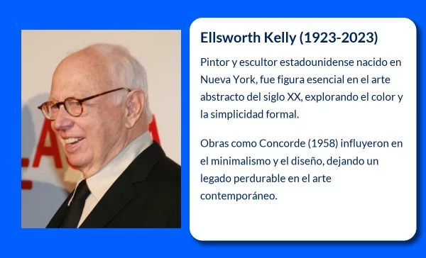 Ellsworth Kelly (1923-VVVV): El Arte Abstracto de la Sencillez y el Color