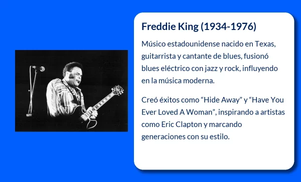 Freddie King (1934-1976): El pionero del blues moderno que cambió la historia de la música