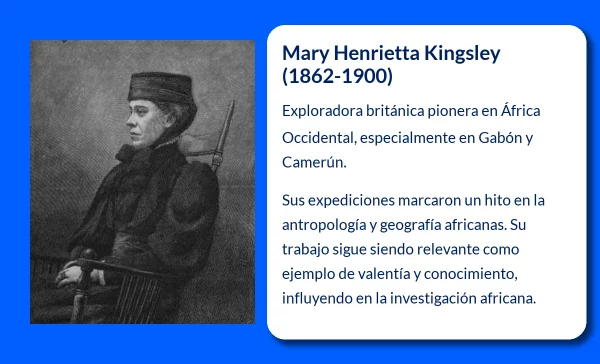 Mary Henrietta Kingsley (1862-1900). La exploradora que desentrañó los misterios de África Occidental