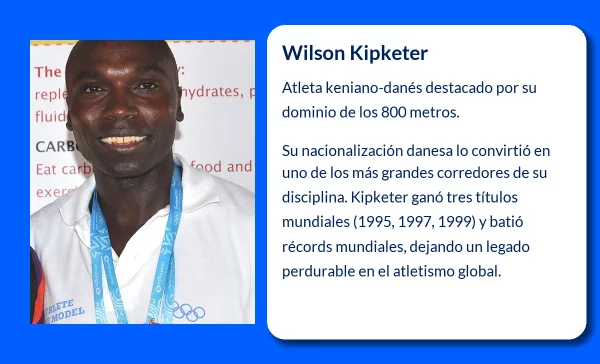 Wilson Kipketer (1970-VVVV): El rey de los 800 metros y su historia de superación