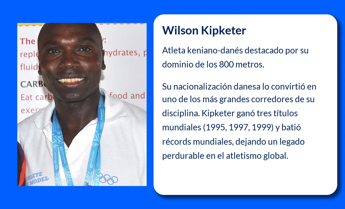 Wilson Kipketer (1970-VVVV): El rey de los 800 metros y su historia de superación