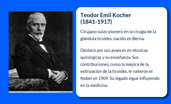 Teodor Emil Kocher (1841-1917): Pionero de la Cirugía de la Glándula Tiroides
