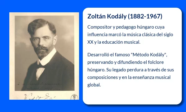 Zoltán Kodály (1882-1967): El gigante de la música húngara y la pedagogía musical