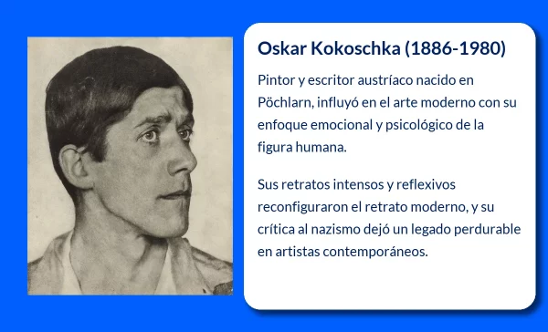 Oskar Kokoschka (1886-1980): El Pintor Expresionista que Definió la Modernidad
