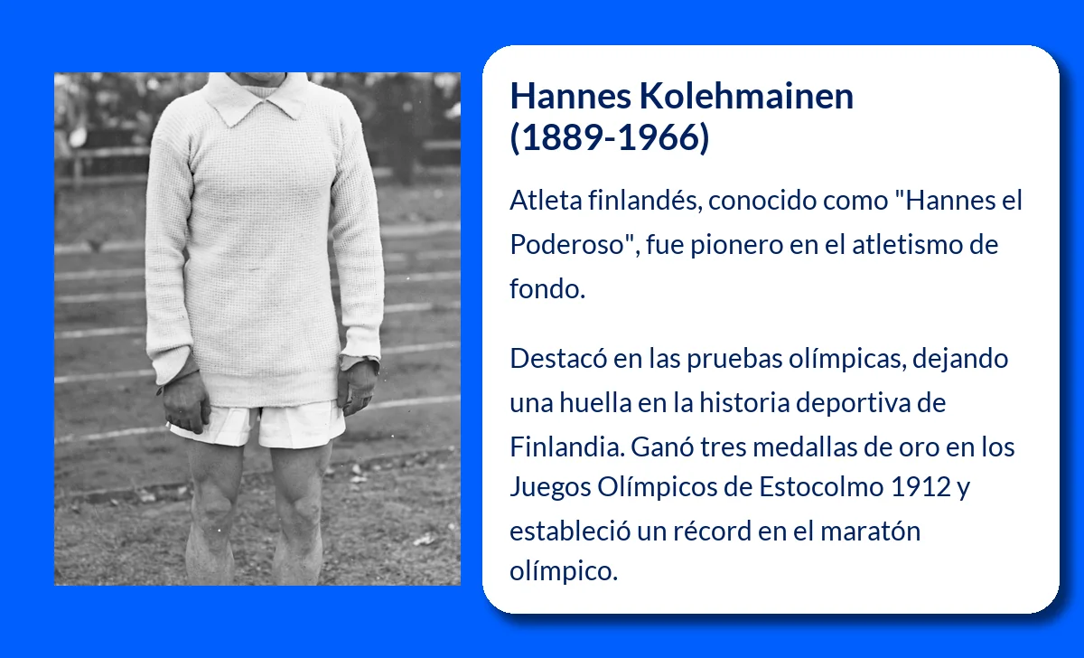 Hannes Kolehmainen (1889-1966): El padre de los corredores de fondo finlandeses