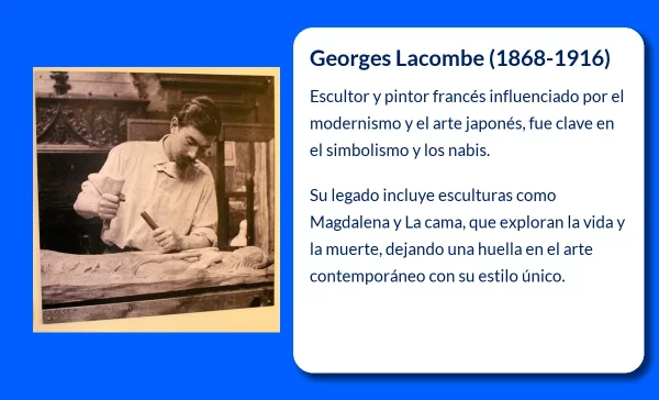 Georges Lacombe (1868-1916): Un escultor y pintor francés que dejó su huella en el arte simbolista