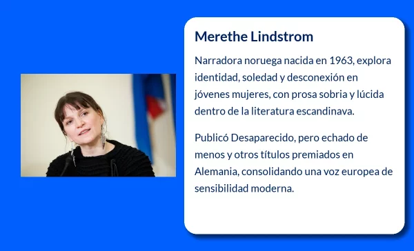 Merethe Lindstrom (1963-VVVV): La voz contemporánea de la literatura noruega