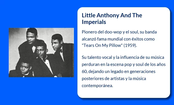 Little Anthony And The Imperials (1940-VVVV): La Banda que Definió el Sonido del Doo-Wop y el Soul