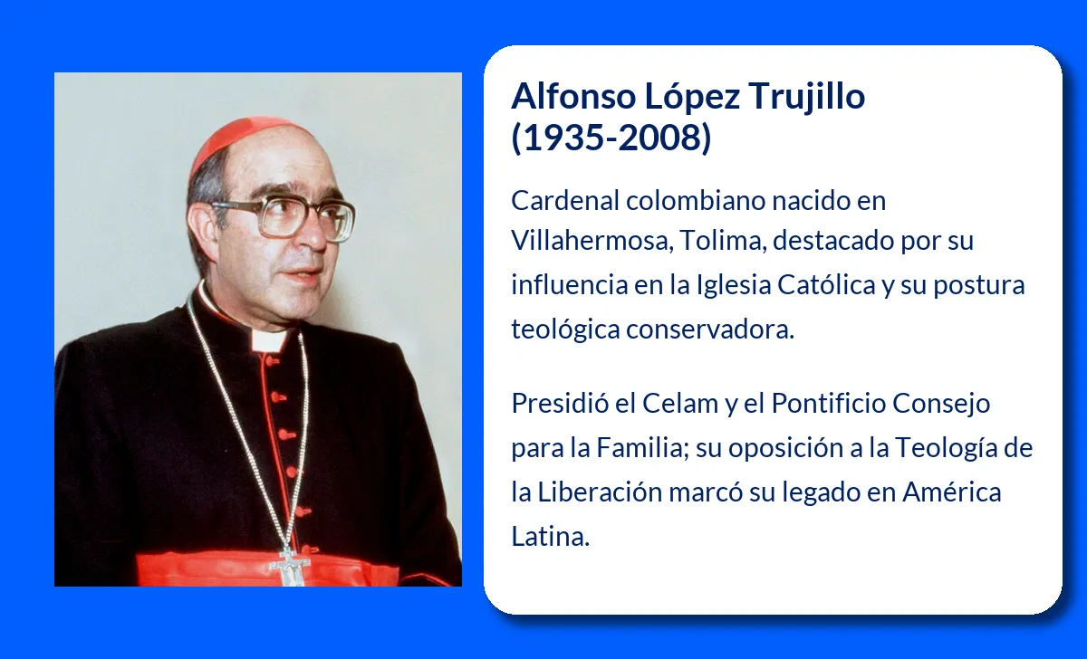 Alfonso López Trujillo. El cardenal colombiano que dejó huella en la Iglesia Católica