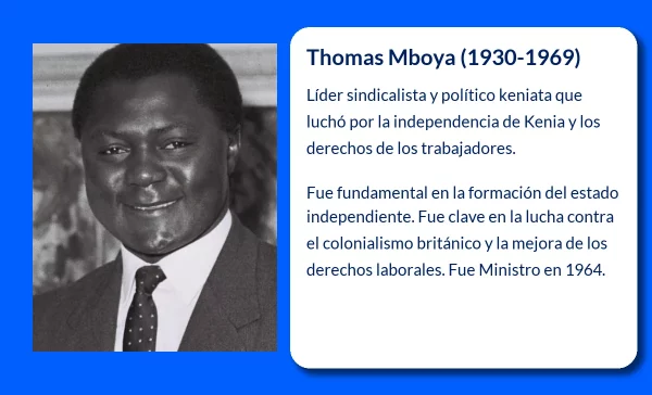 Thomas Mboya (1930-1969). El líder sindicalista que forjó la independencia de Kenia