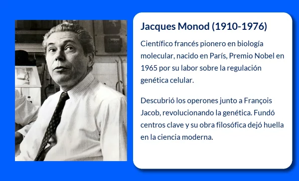 Jacques Monod. El científico que desveló los misterios de la genética y la biología molecular