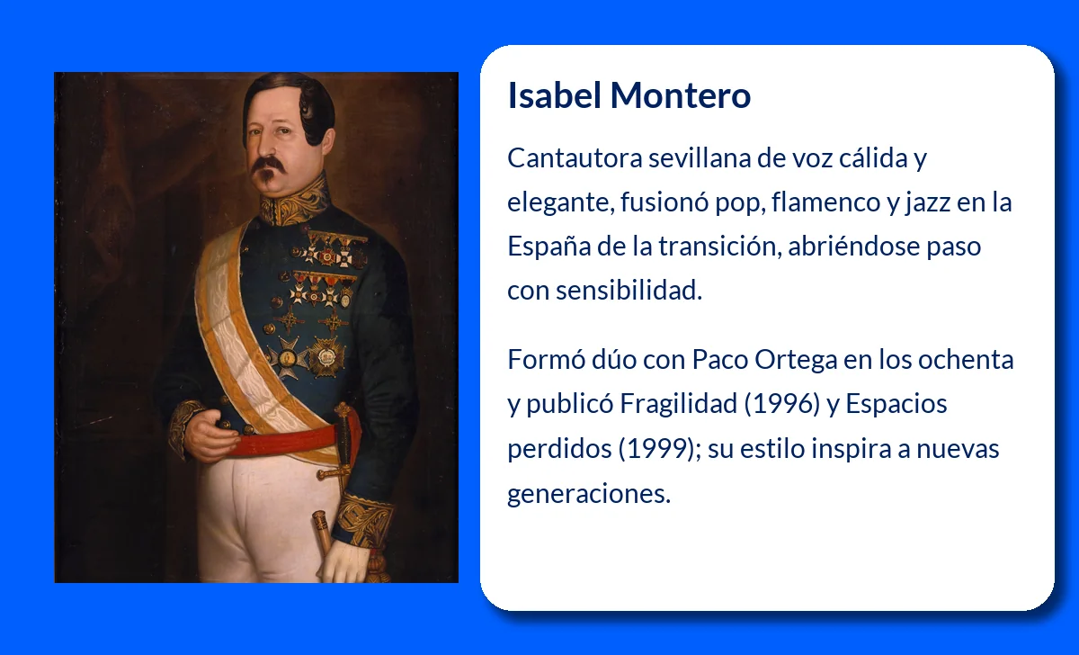 Isabel Montero (1960-VVVV). La voz cálida y elegante del pop español