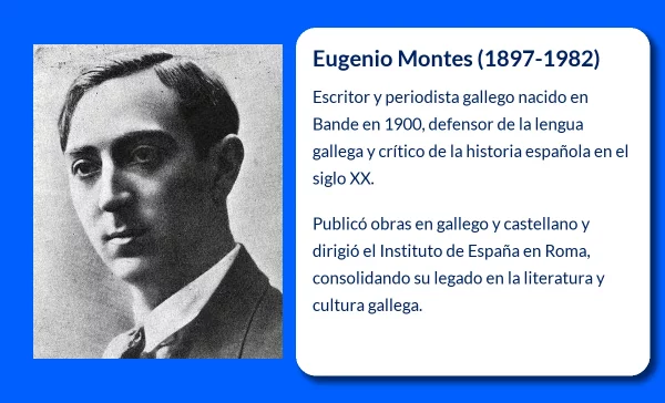 Eugenio Montes (1897-1982). El escritor y periodista que unió la lengua gallega y española en la cultura española