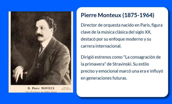 Pierre Monteux. El director de orquesta que revolucionó el siglo XX
