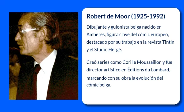 Robert de Moor. El legado de un maestro del cómic belga