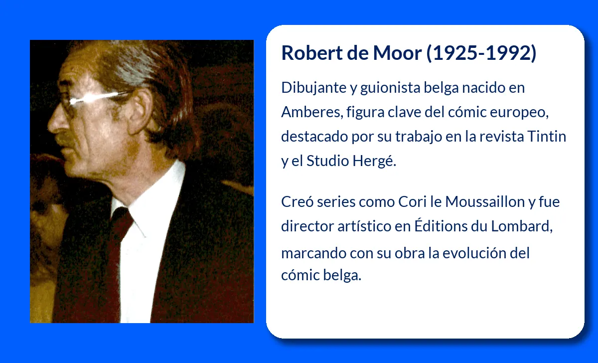 Robert de Moor. El legado de un maestro del cómic belga