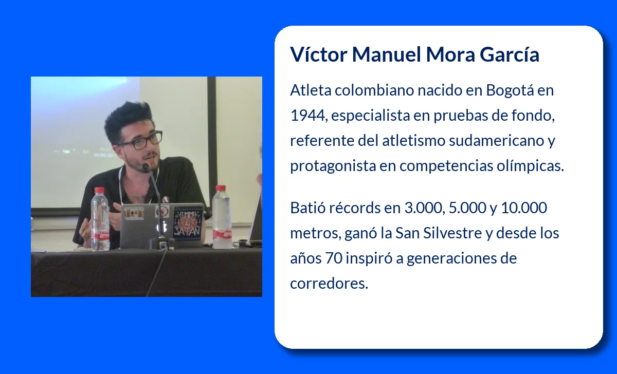 Víctor Manuel Mora García (1944-VVVV): El Exponente del Fondismo Sudamericano