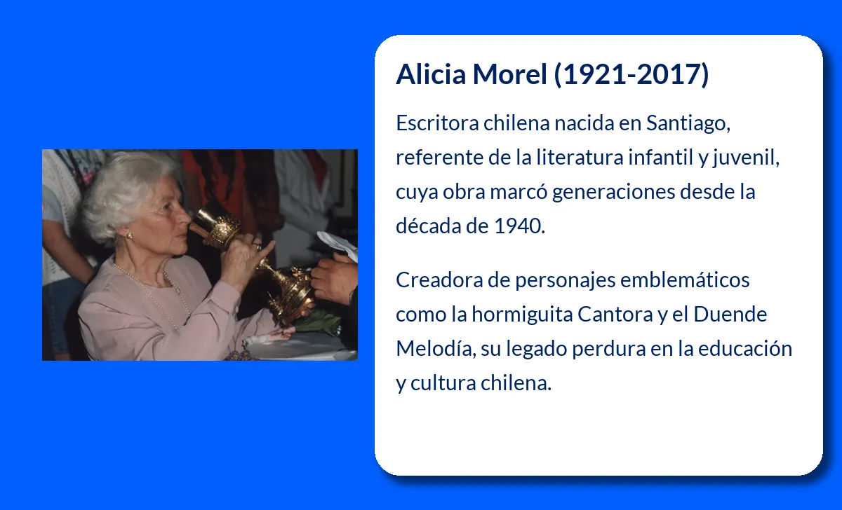 Alicia Morel. La escritora chilena que marcó el imaginario infantil