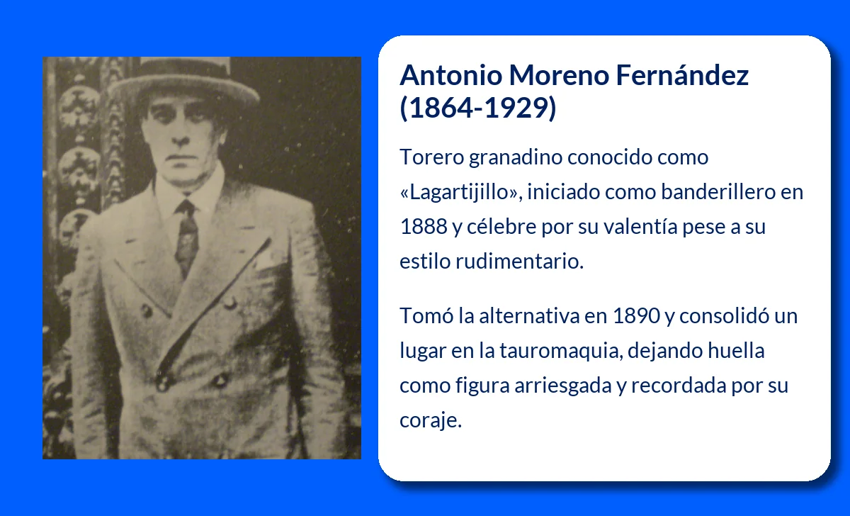 Antonio Moreno Fernández (1864-1929): "Lagartijillo"