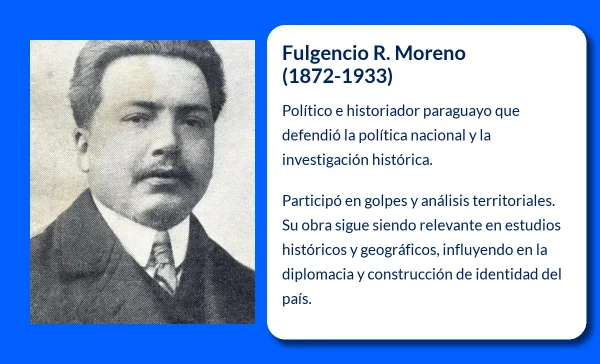 Fulgencio R. Moreno (1872-1933): Un político e historiador clave en la historia de Paraguay