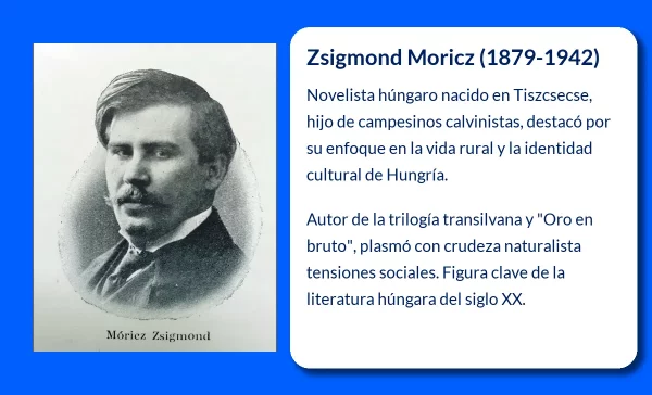 Moricz Zsigmond. El novelista húngaro que destacó por su visión de la vida campesina y transilvana