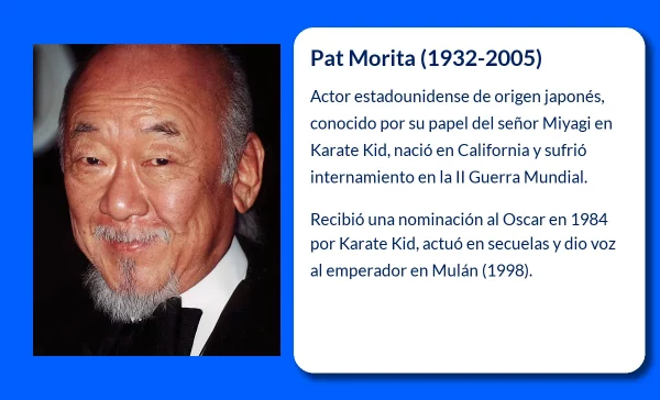 Pat Morita (1932-2005): El legado de un actor que cautivó al mundo con su interpretación del Sr. Miyagi