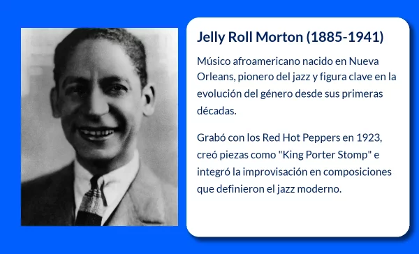 Jelly Roll Morton. El pionero del jazz que dejó una huella imborrable