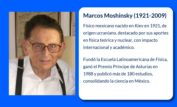 Marcos Moshinsky (1921-2009): El físico mexicano que dejó huella en la física teórica nuclear