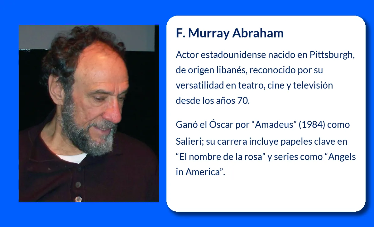 F. Murray Abraham
