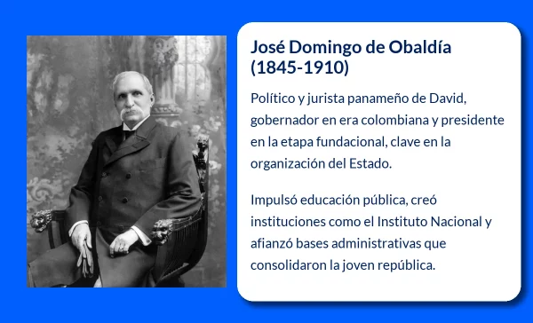 José Domingo de Obaldía (1845-1910): El último gobernador de Panamá en la época de la Gran Colombia y presidente fundador de la República