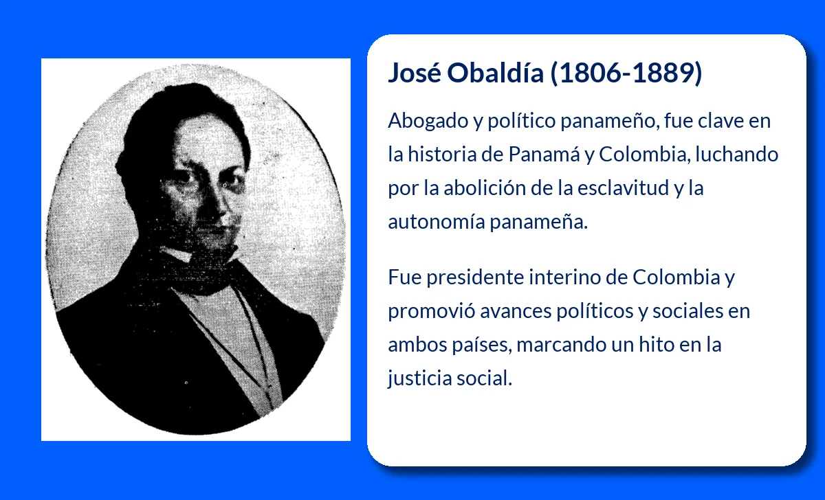 José Obaldía (1806-1889): El político panameño que dejó huella en la República de Colombia