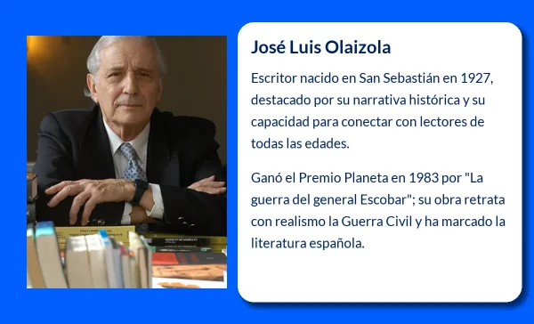 José Luis Olaizola. El narrador que dio vida a la historia y la ficción