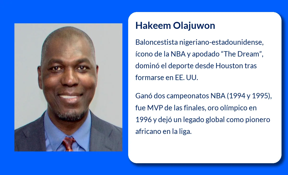 Hakeem Olajuwon. El Sueño Inmortal de la NBA