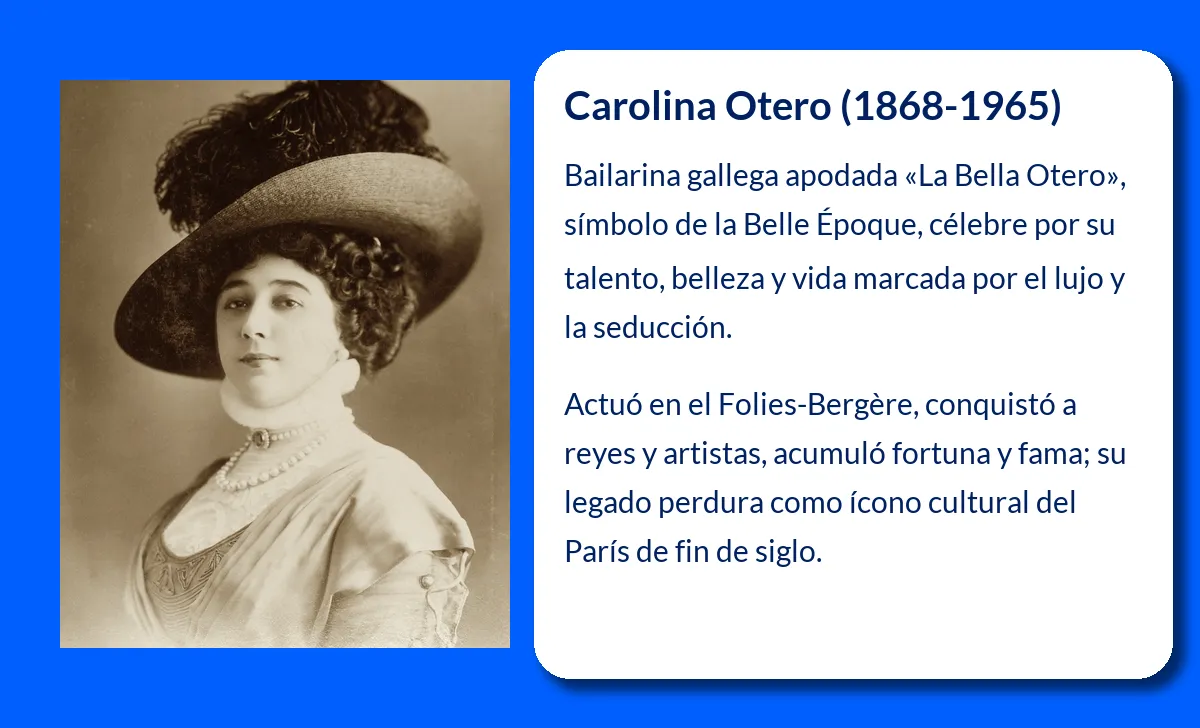 Carolina Otero: "La Bella Otero". La fascinante historia de la bailarina que conquistó París