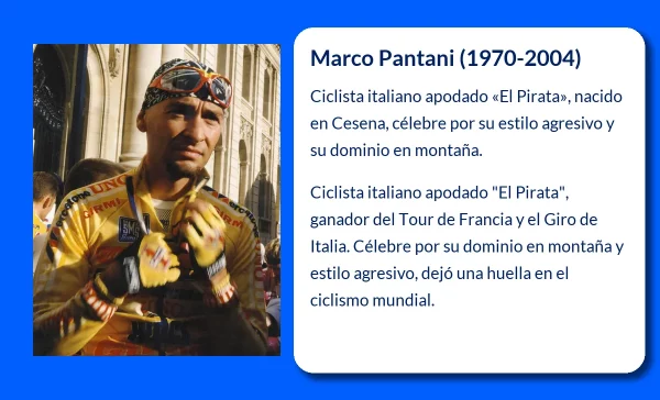 Marco Pantani. El Pirata que conquistó el Tour y el Giro