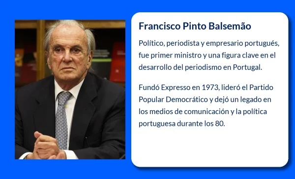 Francisco Pinto Balsemão (1937-VVVV): El político