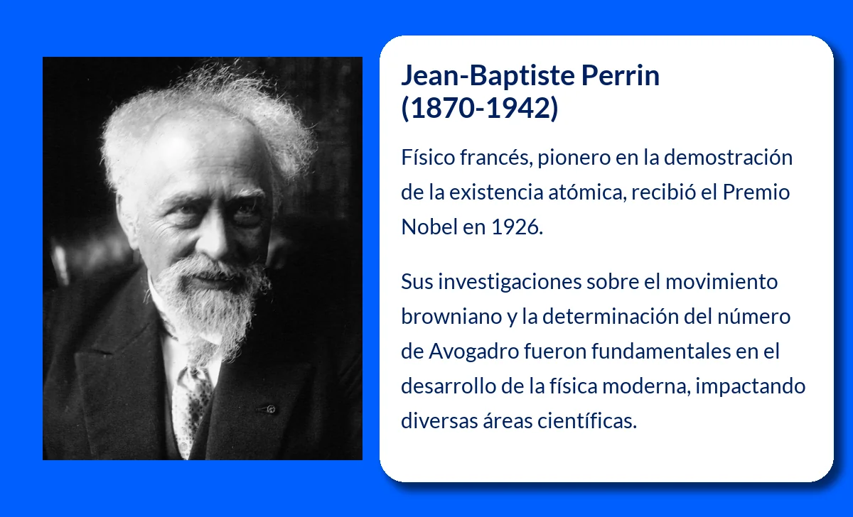 Jean-Baptiste Perrin (1870-1942). El físico que probó la existencia de los átomos y ganó el Nobel