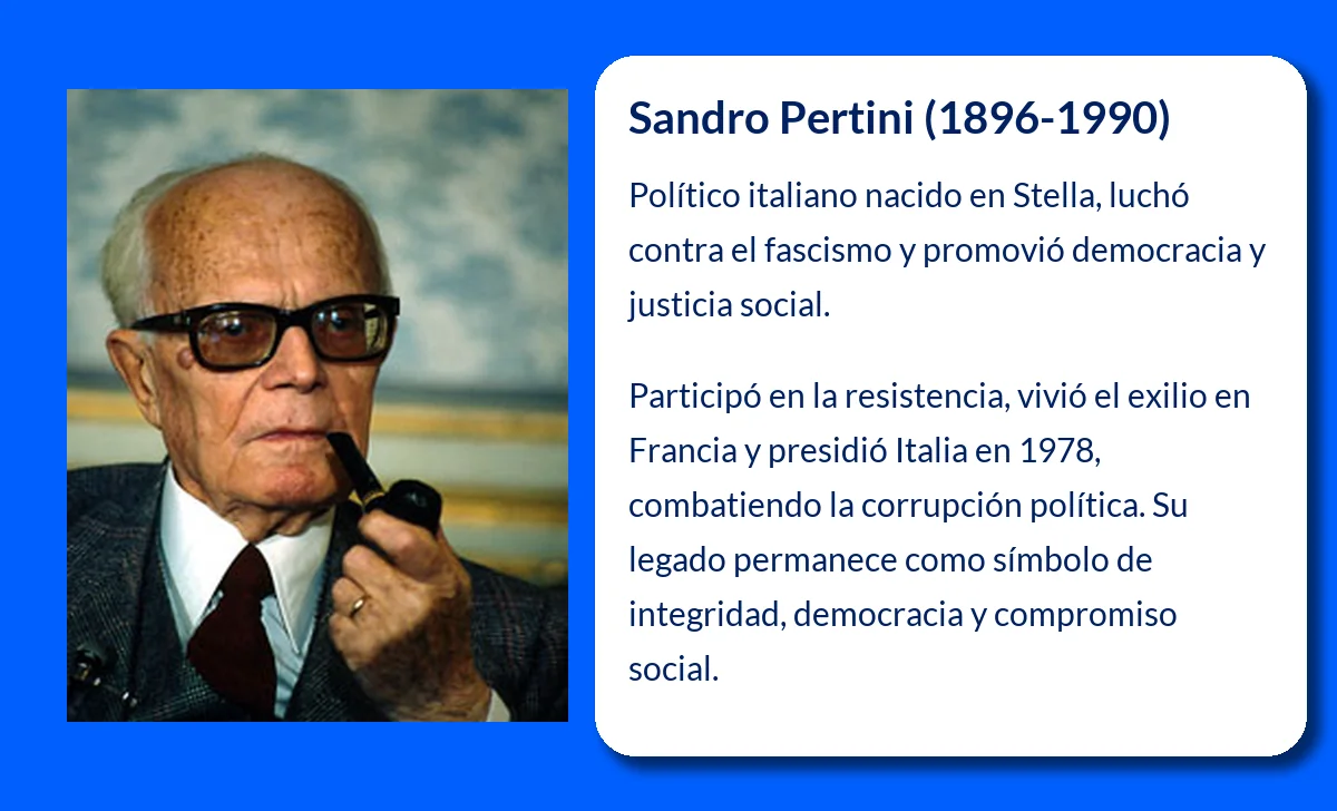 Sandro Pertini (1896-1990). El político italiano que defendió la democracia en tiempos de turbulencia