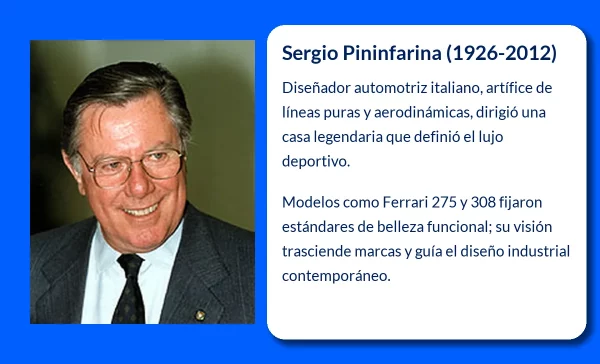Sergio Pininfarina (1926-2012): El legado del diseñador que revolucionó el mundo del automóvil