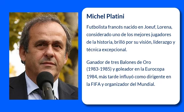 Michel Platini (1955-VVVV): El Futbolista Legendario que Marcó una Era en Francia