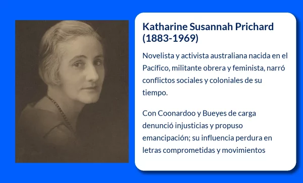 Katharine Susannah Prichard (1883-1969): La escritora australiana que reflejó las luchas sociales y políticas en su obra