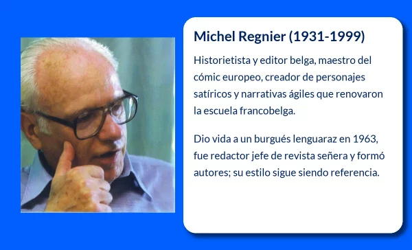 Michel Regnier (1931-1999): El dibujante y guionista que definió la historieta francobelga