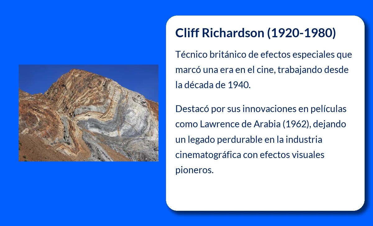Cliff Richardson (1920-1980): Pionero de los efectos especiales en el cine
