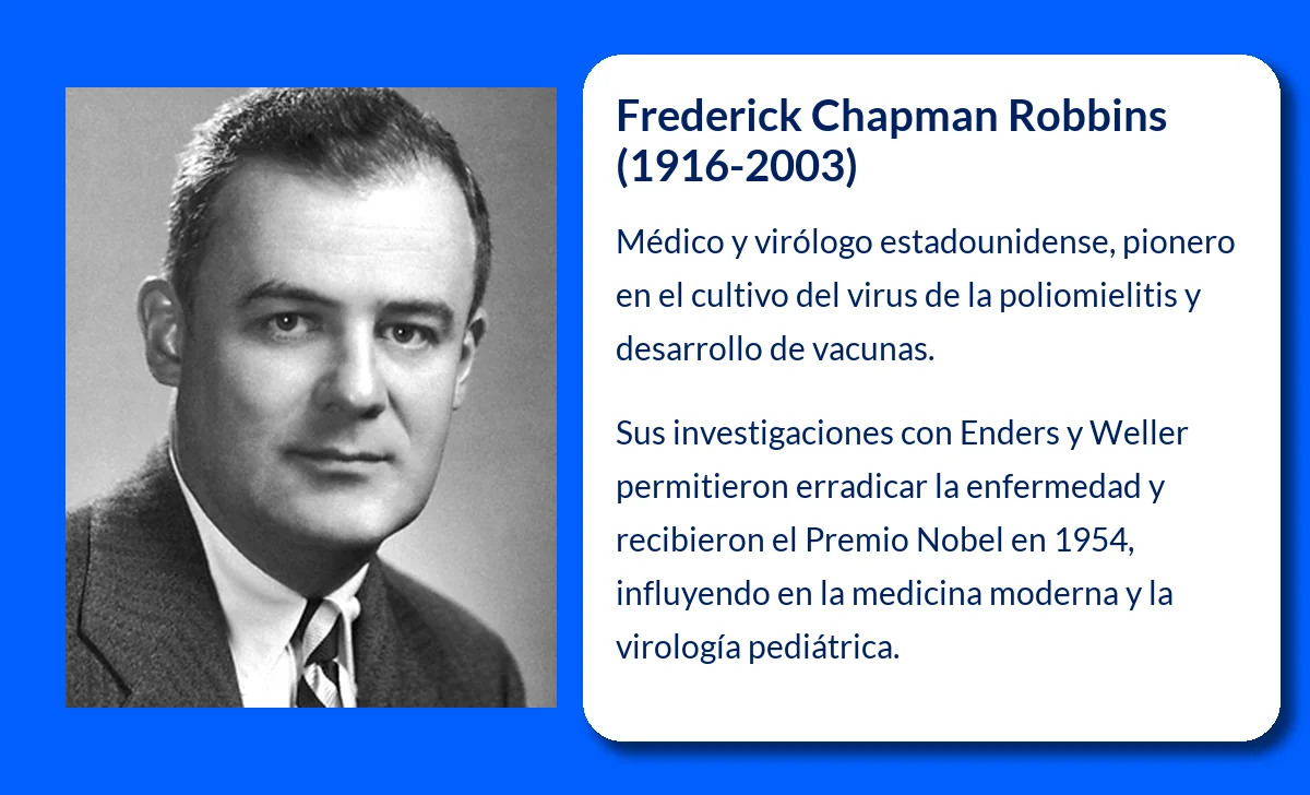 Frederick Chapman Robbins (1916-2003): El Médico que Revolucionó la Lucha contra la Poliomielitis