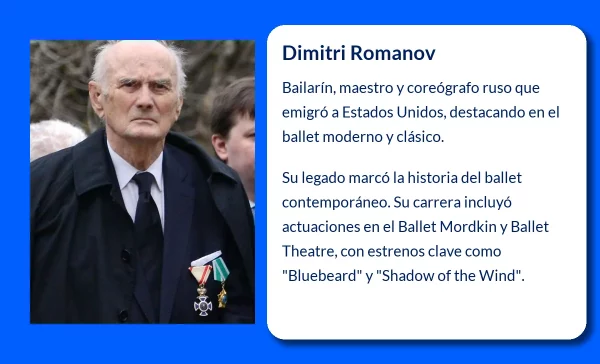 Dimitri Romanov (1907-VVVV): Un Maestro del Ballet de Origen Ruso